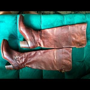 Over the knee Frye Boots